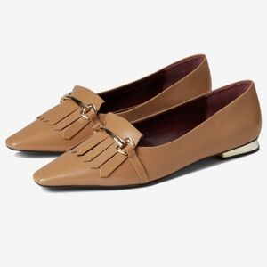 Franco Sarto Rina Slip On Tassel Flats in Mocha